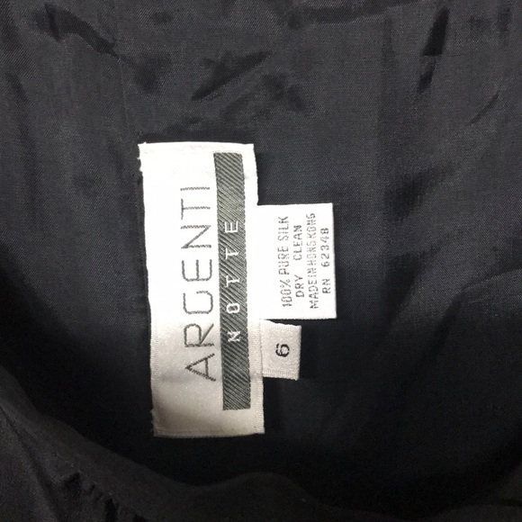 Argenti Notte pure silk skirt - Picture 3 of 3